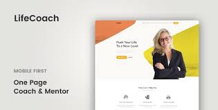 In this coaching proposal template, the page detailing the work you're going to do is done, the structure is laid out. Lifecoach Coach Speaker Mentor Template By Themestarz Themeforest