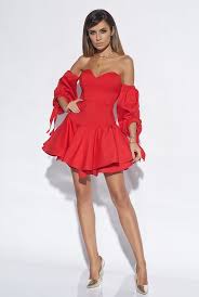 Maybe you would like to learn more about one of these? Babi Red Dress With Corset Online Dresses Shop Lou