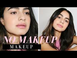 the no makeup makeup look you