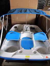 Made by carver industries in landrum, sc, our covers have shock cord in the hem, which means they just stretch over the boat to keep the entire thing covered. Boats Sun Dolphin 5 Seat Pedal Boat With Canopy Pedal Boats