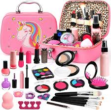 kids makeup kit untuk gadis rias nyata