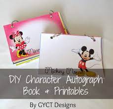 Maybe you would like to learn more about one of these? Diy Disney Autograph Book And Printables Sew Simple Home