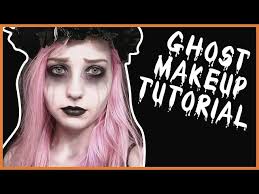 easy ghost halloween makeup tutorial