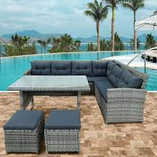 Patio Furniture Set Outdoor Sectional