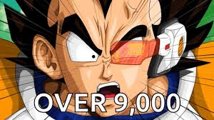 The series gave goku an exponential increase in power from super saiyan to super saiyan 3. Vegeta Over 9000 Gifs Tenor