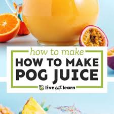5 minute hawaiian pog juice pion