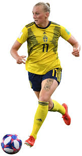 Her fame is rising daily due to her hard work and the. Stina Blackstenius Football Render 54700 Footyrenders