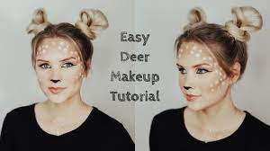 halloween deer makeup tutorial you