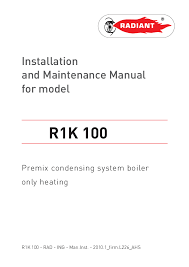 radiant specifications and certification