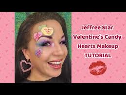 candy hearts makeup tutorial