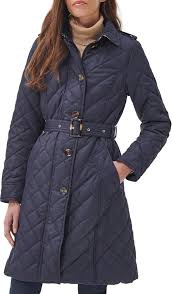 Quilted Trench Coat Style