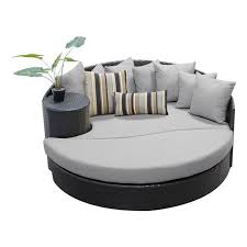 Outdoor Wicker Patio Furniture In Grey