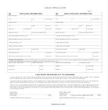 Business Credit Application Pdf Template Application Form Template