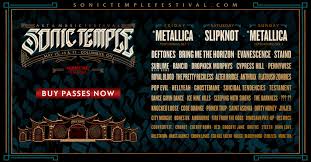 Sonic Temple Festival 2020 Lineup