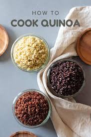 how to cook quinoa the fail proof way