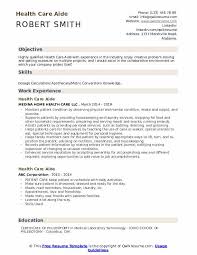 health care aide resume sles