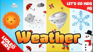 Bé học tiếng Anh về Thời tiết [Trọn bộ 20 chủ đề từ vựng sách Let's go]  [Lioleo Kids] - YouTube