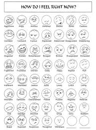 Teaching Mood With Music Feelings Chart Emotion Faces