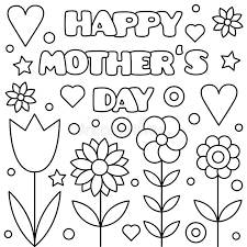 Though every day should be a celebration of mom, mother's day is extra special. Happy Mothers Day Coloring Page Vector Illustration Of Cat Stock Vector Illustration Of Character Smiling 142218595