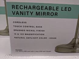 feit rechargeable led vanity mirror