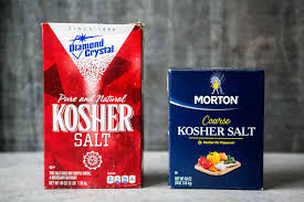 how to swap morton kosher salt for
