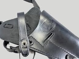 45 caliber leather shoulder holster