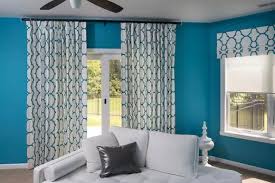 Another great idea is using ribbons as drapes for a girl's bedroom. Window Treatments For Sliding Glass Doors