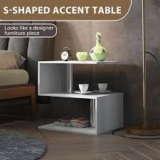 S Shaped Side Coffee Table Small