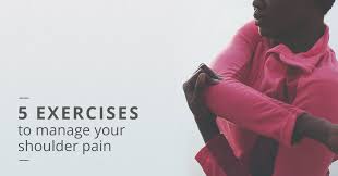 Often your first step towards gaining shoulder pain relief is to understand your body and push yourself to exercise. 5 Easy Rotator Cuff Exercises