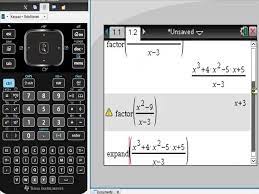 Ti Nspire Cas Polynomial Division With
