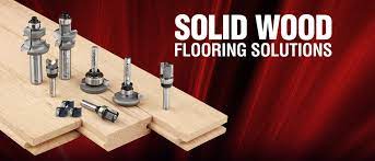 flooring router bit sets with nail slot