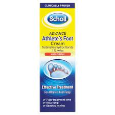 scholl advance athlete s foot cream