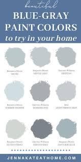 the best blue gray paint colors and