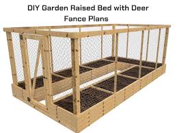 Deer Proof Raised Garden Bed Plans How
