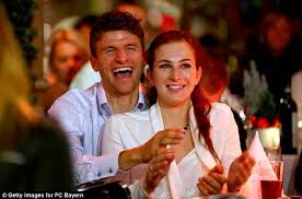 Some interesting facts about thomas muller wife: Bayern Munich Family Come Together To Celebrate Christmas Bash Bayern Munich Bayern Thomas Muller