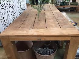 planks in teak table top