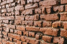 Foto De Old Brick Wall Background Of