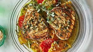 grilled swordfish with tomatoes and