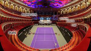 View From Your Seat Tennis Layout Royal Albert Hall