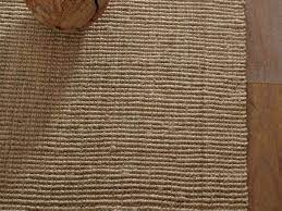 jute boucle rug flax
