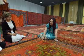 kazakh carpet weaving