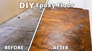 diy epoxy flooring over ed