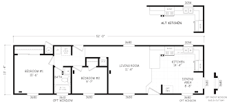 single wide mobile home floor plans