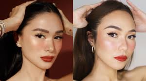 heart evangelista inspired makeup look