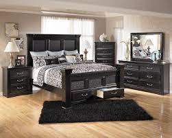 Looking for ideas for your bedroom? Ashley Furniture Cavallino Bedroom Set With Mansion Poster Bed Storage Footboard Bed Black Bedroom Furniture Set Master Bedroom Set Master Bedroom Furniture