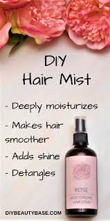 diy moisturizing hair spray that will