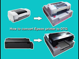 how to convert epson printer to dtg