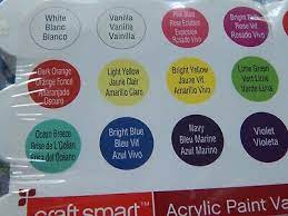Craft Smart Acrylic Paint 24pack Value