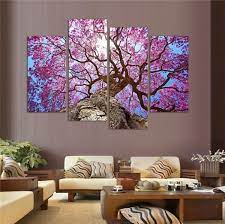 Cherry Blossoms Wall Canvas Art