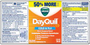 vicks dayquil cold and flu multi